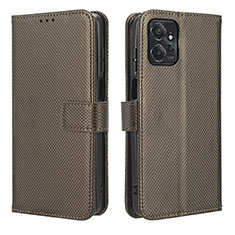 Handytasche Stand Schutzhülle Flip Leder Hülle BY1 für Motorola Moto G Power 5G (2023) Braun