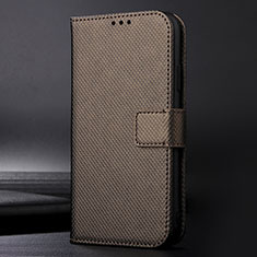 Handytasche Stand Schutzhülle Flip Leder Hülle BY1 für Nokia 5.4 Braun