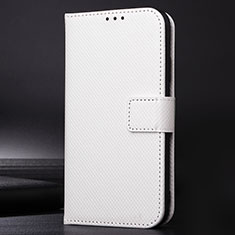 Handytasche Stand Schutzhülle Flip Leder Hülle BY1 für Nokia 5.4 Weiß