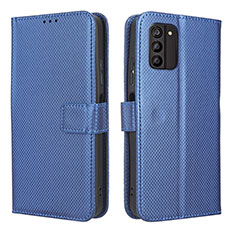 Handytasche Stand Schutzhülle Flip Leder Hülle BY1 für Nokia G100 Blau