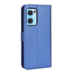 Handytasche Stand Schutzhülle Flip Leder Hülle BY1 für OnePlus Nord CE 2 5G Blau