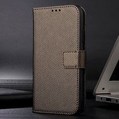 Handytasche Stand Schutzhülle Flip Leder Hülle BY1 für Realme 8i Braun