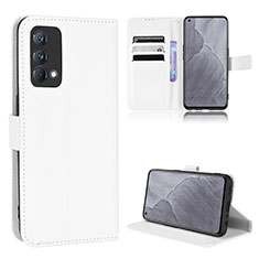 Handytasche Stand Schutzhülle Flip Leder Hülle BY1 für Realme GT Master 5G Weiß