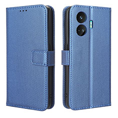 Handytasche Stand Schutzhülle Flip Leder Hülle BY1 für Realme GT Neo5 SE 5G Blau