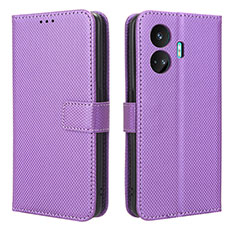 Handytasche Stand Schutzhülle Flip Leder Hülle BY1 für Realme GT Neo5 SE 5G Violett