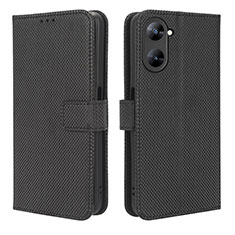 Handytasche Stand Schutzhülle Flip Leder Hülle BY1 für Realme V30 5G Schwarz