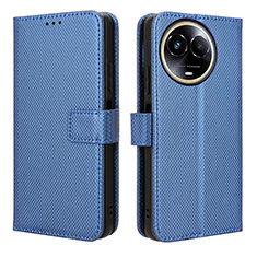 Handytasche Stand Schutzhülle Flip Leder Hülle BY1 für Realme V50s 5G Blau