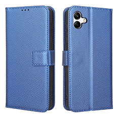 Handytasche Stand Schutzhülle Flip Leder Hülle BY1 für Samsung Galaxy A04 4G Blau