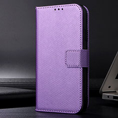 Handytasche Stand Schutzhülle Flip Leder Hülle BY1 für Samsung Galaxy A13 4G Violett