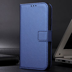 Handytasche Stand Schutzhülle Flip Leder Hülle BY1 für Samsung Galaxy A22s 5G Blau