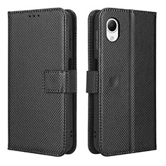 Handytasche Stand Schutzhülle Flip Leder Hülle BY1 für Samsung Galaxy A23s Schwarz