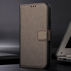 Handytasche Stand Schutzhülle Flip Leder Hülle BY1 für Samsung Galaxy A72 4G Braun