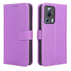 Handytasche Stand Schutzhülle Flip Leder Hülle BY1 für Xiaomi Civi 2 5G Violett