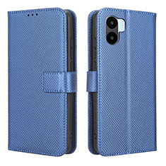 Handytasche Stand Schutzhülle Flip Leder Hülle BY1 für Xiaomi Poco C50 Blau