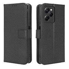 Handytasche Stand Schutzhülle Flip Leder Hülle BY1 für Xiaomi Poco X5 Pro 5G Schwarz