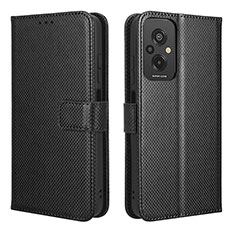 Handytasche Stand Schutzhülle Flip Leder Hülle BY1 für Xiaomi Redmi 11 Prime 4G Schwarz