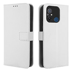 Handytasche Stand Schutzhülle Flip Leder Hülle BY1 für Xiaomi Redmi 11A 4G Weiß
