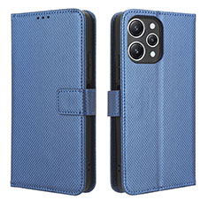 Handytasche Stand Schutzhülle Flip Leder Hülle BY1 für Xiaomi Redmi 12 4G Blau