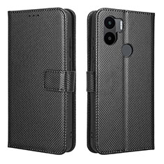 Handytasche Stand Schutzhülle Flip Leder Hülle BY1 für Xiaomi Redmi A1 Plus Schwarz