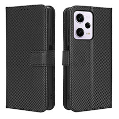 Handytasche Stand Schutzhülle Flip Leder Hülle BY1 für Xiaomi Redmi Note 12 Pro 5G Schwarz