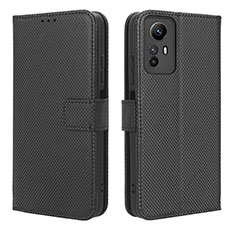 Handytasche Stand Schutzhülle Flip Leder Hülle BY1 für Xiaomi Redmi Note 12S Schwarz