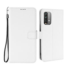 Handytasche Stand Schutzhülle Flip Leder Hülle BY1 für Xiaomi Redmi Note 9 4G Weiß