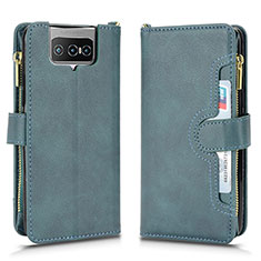 Handytasche Stand Schutzhülle Flip Leder Hülle BY2 für Asus Zenfone 7 Pro ZS671KS Grün