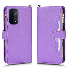 Handytasche Stand Schutzhülle Flip Leder Hülle BY2 für OnePlus Nord N200 5G Violett