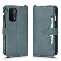 Handytasche Stand Schutzhülle Flip Leder Hülle BY2 für Oppo A74 5G Grün