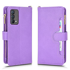 Handytasche Stand Schutzhülle Flip Leder Hülle BY2 für Realme GT Master 5G Violett