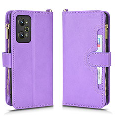 Handytasche Stand Schutzhülle Flip Leder Hülle BY2 für Realme GT2 5G Violett