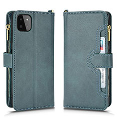 Handytasche Stand Schutzhülle Flip Leder Hülle BY2 für Samsung Galaxy A22 5G Grün