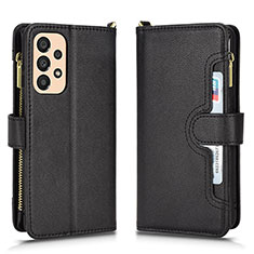 Handytasche Stand Schutzhülle Flip Leder Hülle BY2 für Samsung Galaxy A33 5G Schwarz