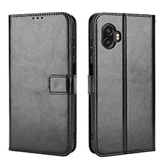 Handytasche Stand Schutzhülle Flip Leder Hülle BY2 für Samsung Galaxy XCover 6 Pro 5G Schwarz