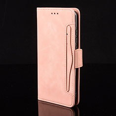 Handytasche Stand Schutzhülle Flip Leder Hülle BY2 für Xiaomi Redmi 10 5G Rosa