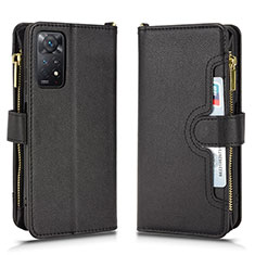 Handytasche Stand Schutzhülle Flip Leder Hülle BY2 für Xiaomi Redmi Note 11 Pro 5G Schwarz