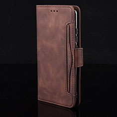 Handytasche Stand Schutzhülle Flip Leder Hülle BY2 für Xiaomi Redmi Note 9 4G Braun