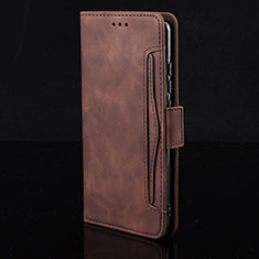 Handytasche Stand Schutzhülle Flip Leder Hülle BY2 für Xiaomi Redmi Note 9T 5G Braun