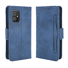 Handytasche Stand Schutzhülle Flip Leder Hülle BY3 für Asus ZenFone 8 Mini Blau