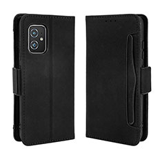 Handytasche Stand Schutzhülle Flip Leder Hülle BY3 für Asus ZenFone 8 Mini Schwarz