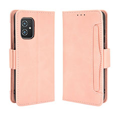 Handytasche Stand Schutzhülle Flip Leder Hülle BY3 für Asus Zenfone 8 ZS590KS Rosa