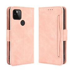 Handytasche Stand Schutzhülle Flip Leder Hülle BY3 für Google Pixel 4a 5G Rosa