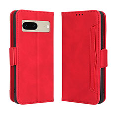 Handytasche Stand Schutzhülle Flip Leder Hülle BY3 für Google Pixel 7 5G Rot