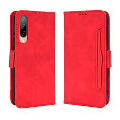Handytasche Stand Schutzhülle Flip Leder Hülle BY3 für HTC Desire 22 Pro 5G Rot