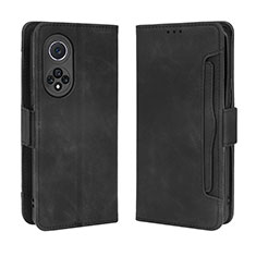 Handytasche Stand Schutzhülle Flip Leder Hülle BY3 für Huawei Honor 50 Pro 5G Schwarz