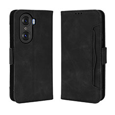 Handytasche Stand Schutzhülle Flip Leder Hülle BY3 für Huawei Honor 60 5G Schwarz