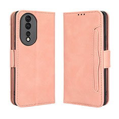 Handytasche Stand Schutzhülle Flip Leder Hülle BY3 für Huawei Honor 80 5G Rosa