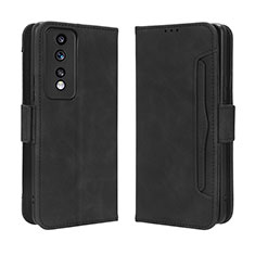 Handytasche Stand Schutzhülle Flip Leder Hülle BY3 für Huawei Honor 80 GT 5G Schwarz