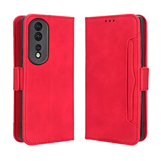 Handytasche Stand Schutzhülle Flip Leder Hülle BY3 für Huawei Honor 80 Pro 5G Rot