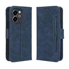 Handytasche Stand Schutzhülle Flip Leder Hülle BY3 für Huawei Honor 80 SE 5G Blau